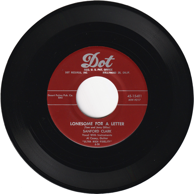 Sanford Clark - The Fool / Lonesome For A Letter