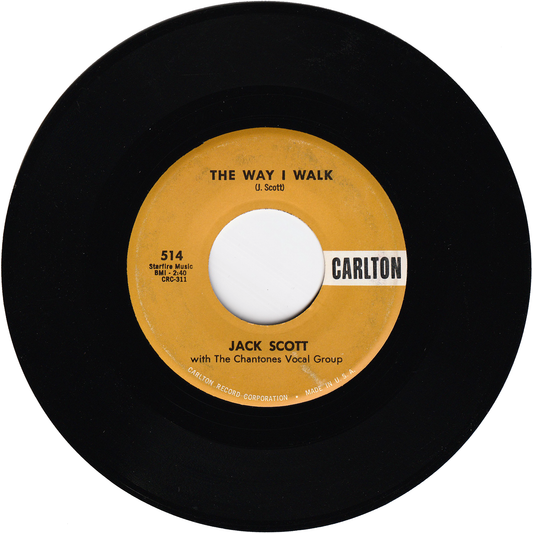 Jack Scott - The Way I Walk / Midgie
