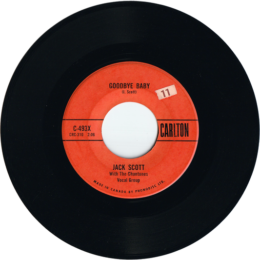 Jack Scott - Goodbye Baby / Save My Soul [Canada]