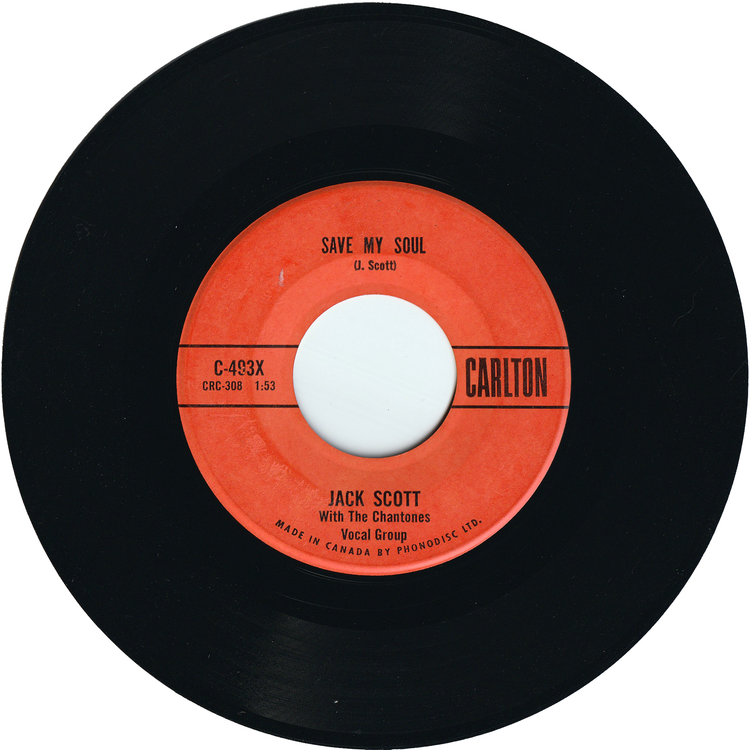 Jack Scott - Goodbye Baby / Save My Soul [Canada]