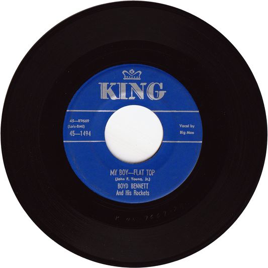 Boyd Bennett & his Rockets - My Boy Flat Top / Banjo Rock & Roll