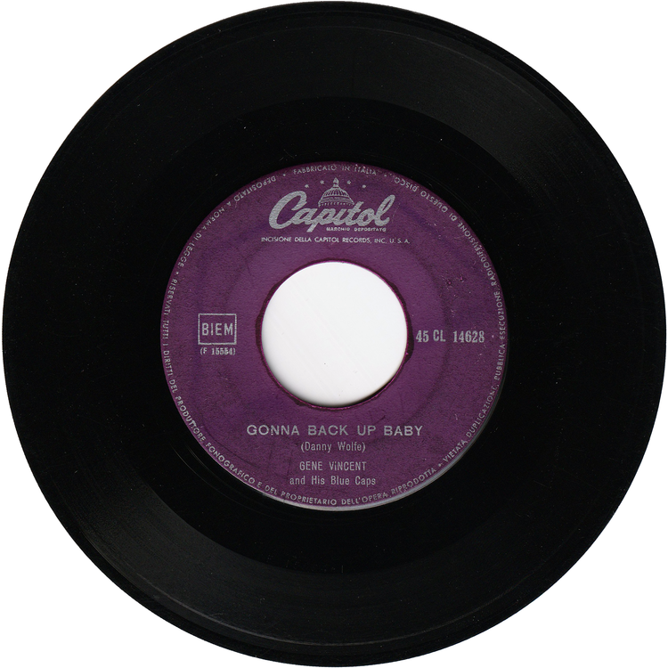 Gene Vincent - Race With The Devil / Gonna Back Up Baby