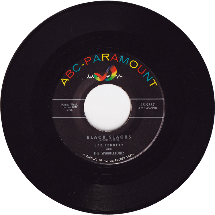 Joe Bennett & The Sparkletones - Black Slacks / Boppin' Rock Boogie [Vinyl]