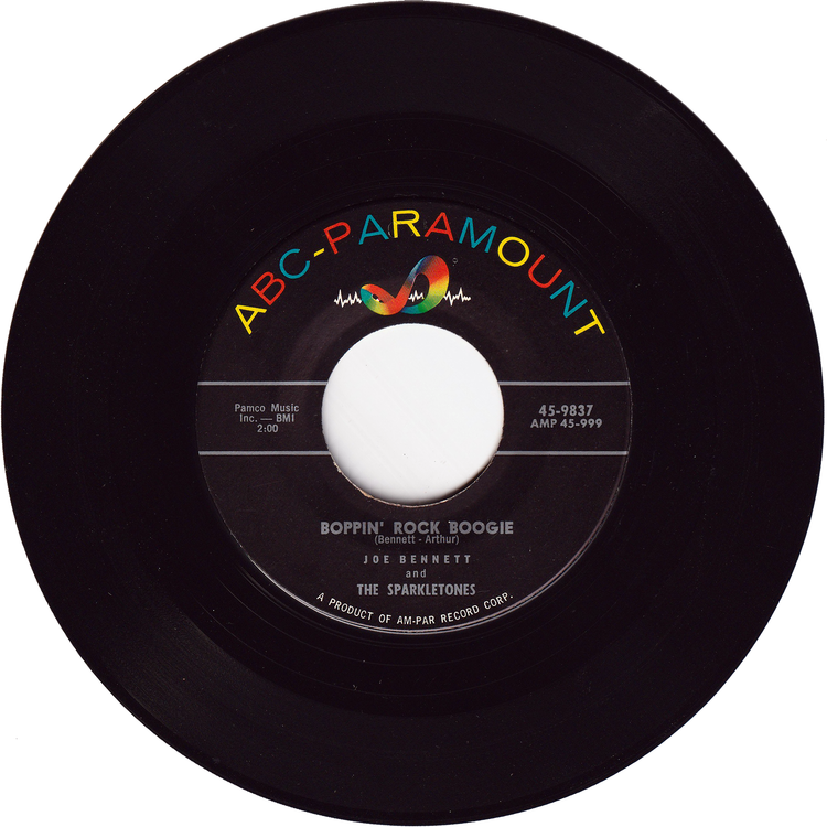 Joe Bennett & The Sparkletones - Black Slacks / Boppin' Rock Boogie [Vinyl]