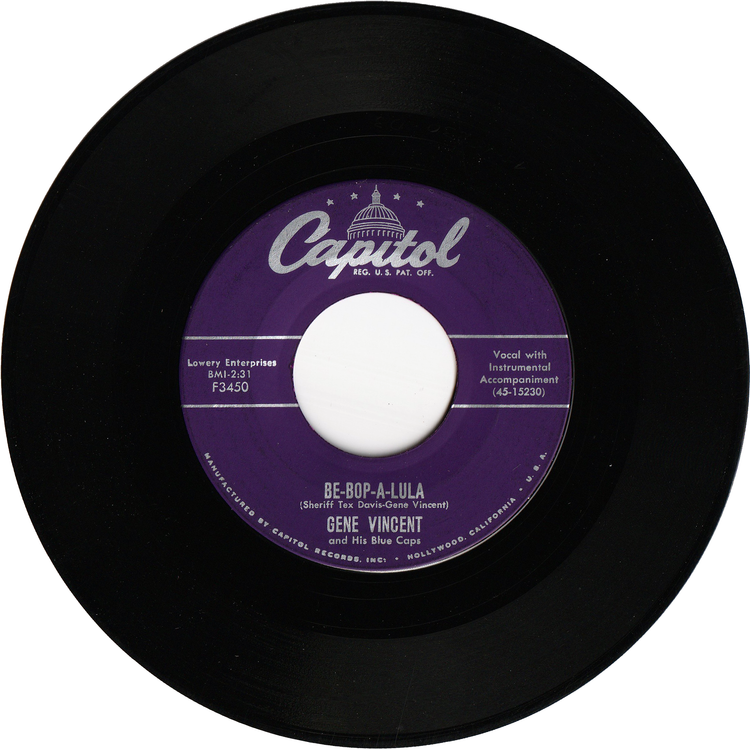 Gene Vincent - Be-Bop-A-Lula / Woman Love