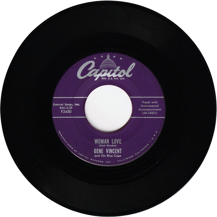 Gene Vincent - Be-Bop-A-Lula / Woman Love