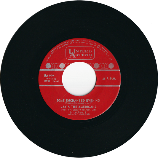 Jay & The Americans - Some Enchanted Evening / Girl [Canada]