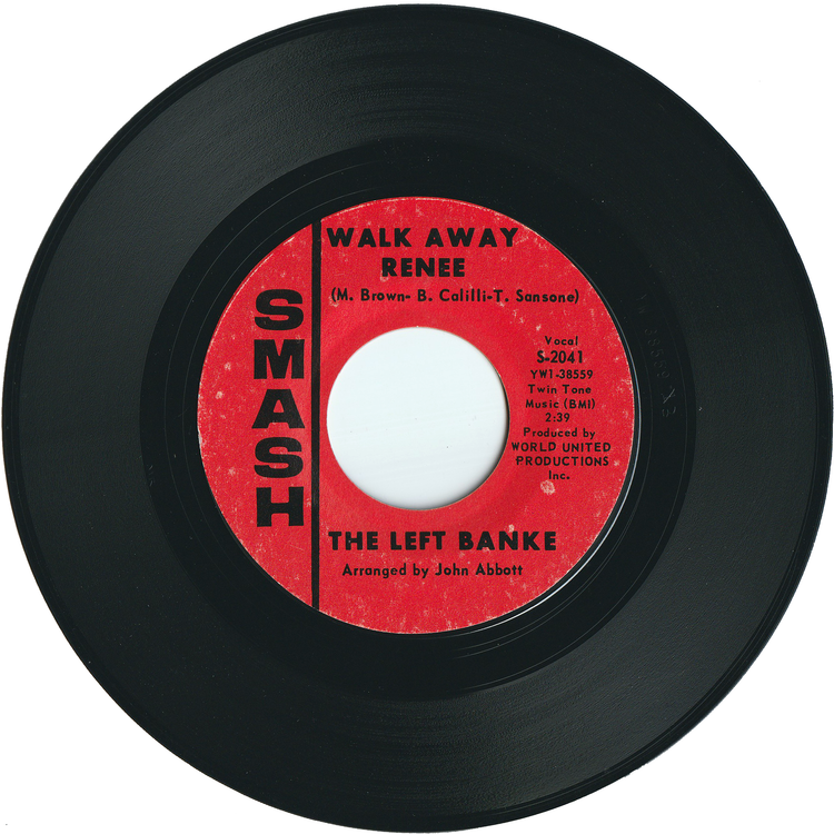 The Left Banke - Walk Away Renee / I Haven't Got The Nerve [Styrene, Mercury Pressing]