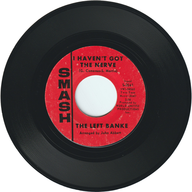 The Left Banke - Walk Away Renee / I Haven't Got The Nerve [Styrene, Mercury Pressing]