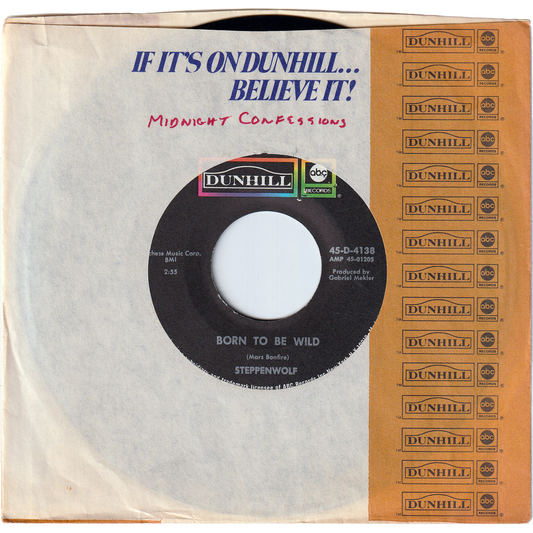 Steppenwolf - Born To Be Wild / Everybody's Next One