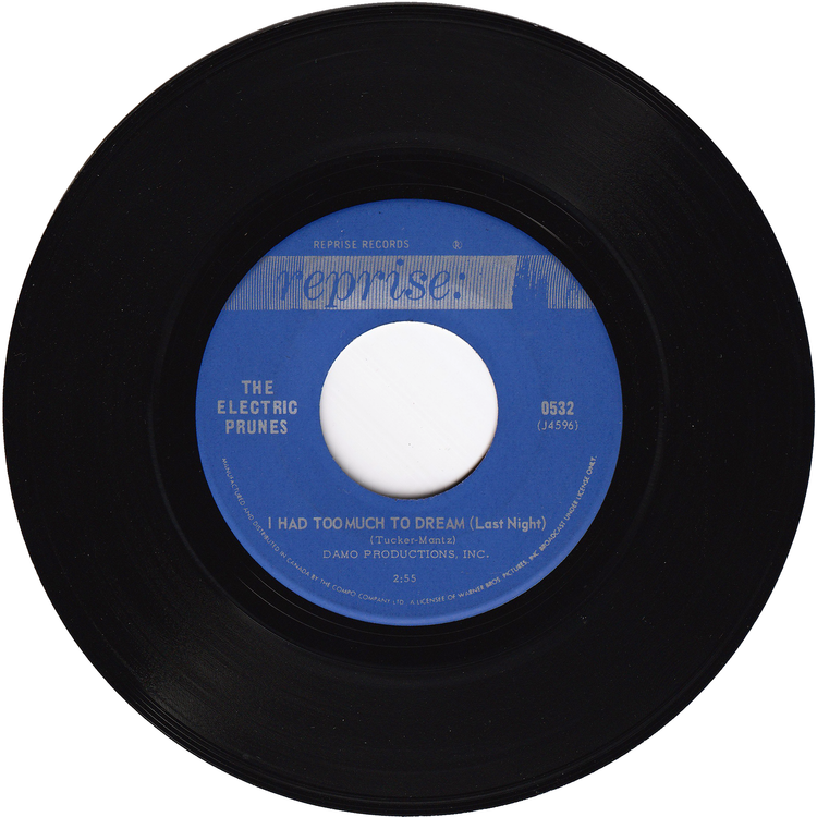 The Electric Prunes - I Had Too Much To Dream (Last Night) / Luvin [Canada]