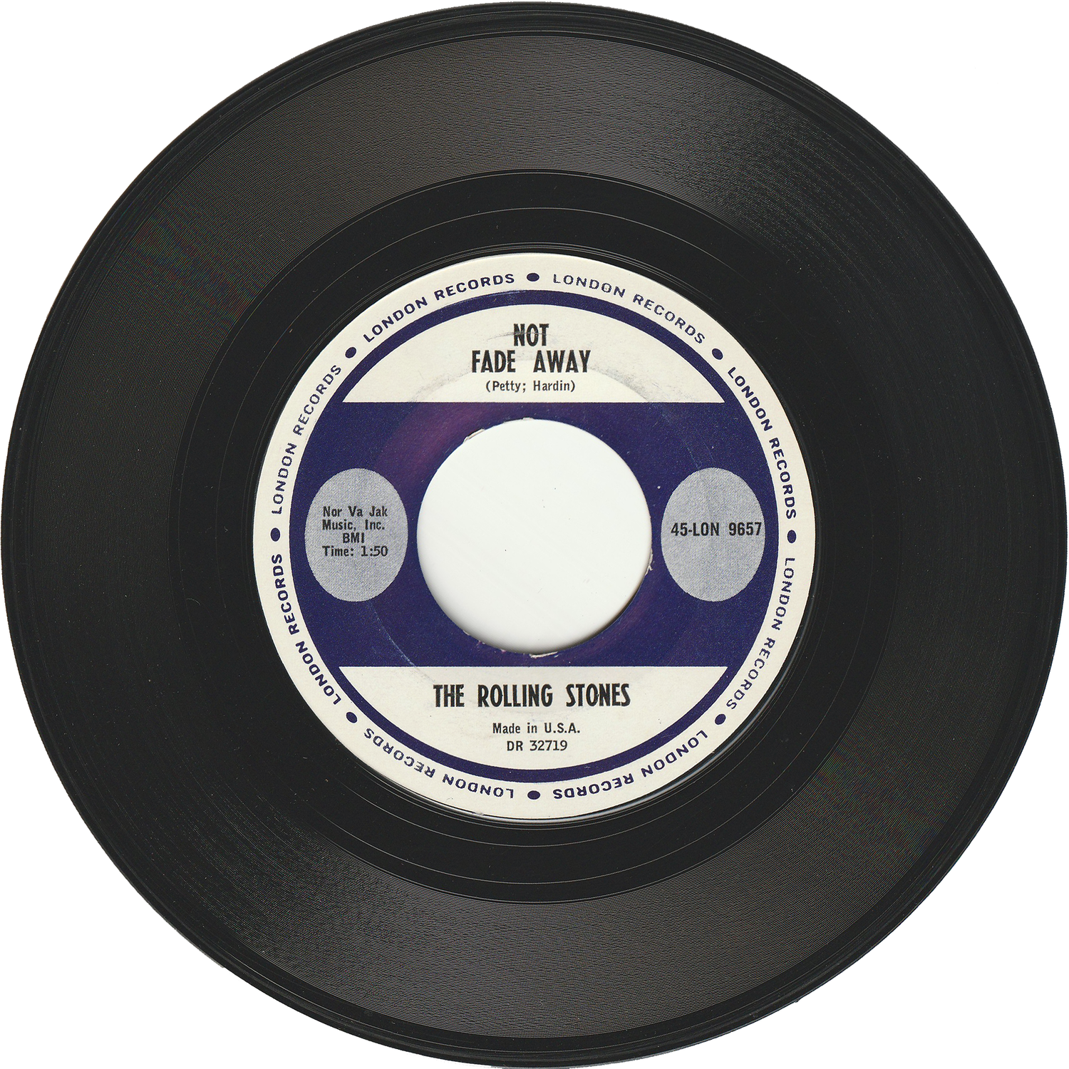 The Rolling Stones Not Fade Away レコード The Rolling Stones – Not Fade Away – Vinyl (7