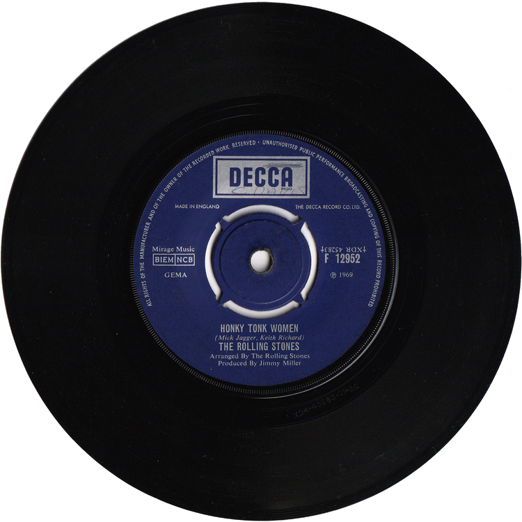 The Rolling Stones - Honky Tonk Woman / You Can't Always Get What You Want [UK]