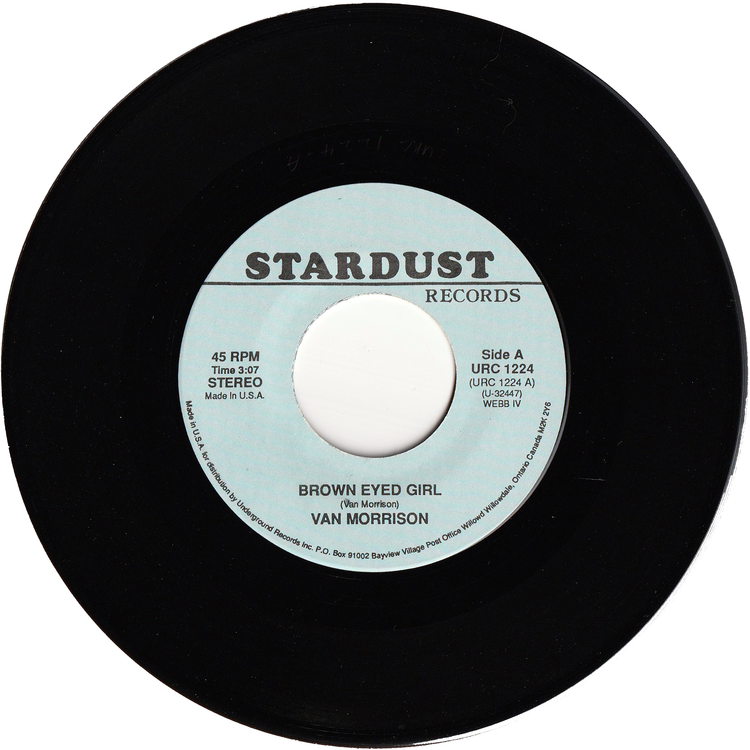 Van Morrison - Brown Eyed Girl / T. B. Sheets [Canada, Re-Issue, Stereo, Brown Vinyl]