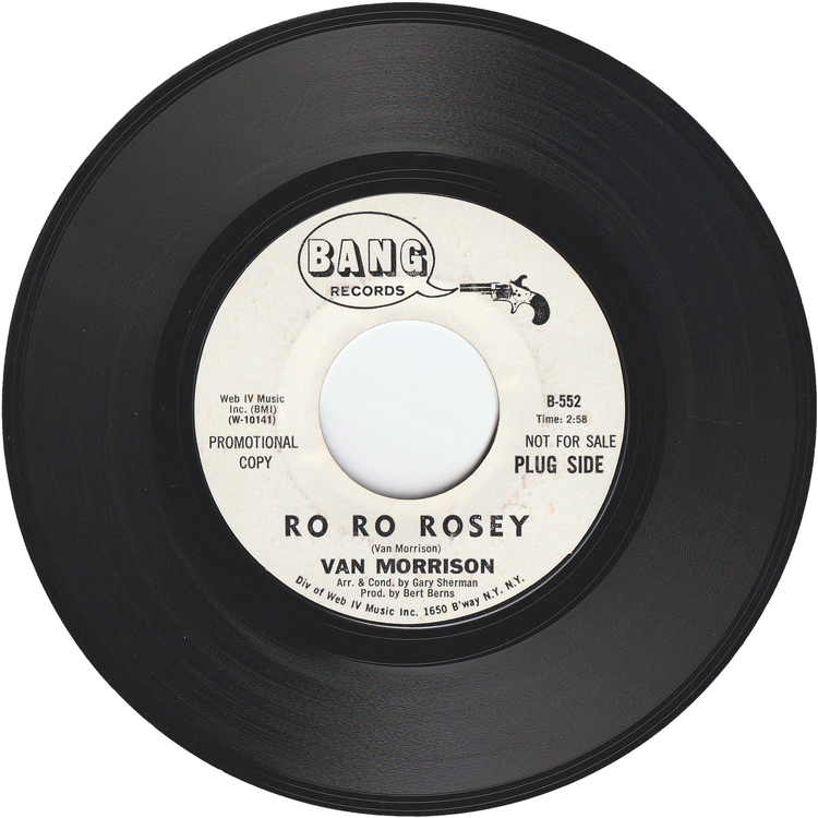 Van Morrison - Ro Ro Rosey / Chick-A-Boom [Promo]