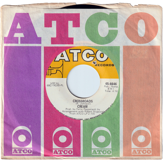 Cream - Crossroads / Passing The Time [PL Plastic Products Pressing]