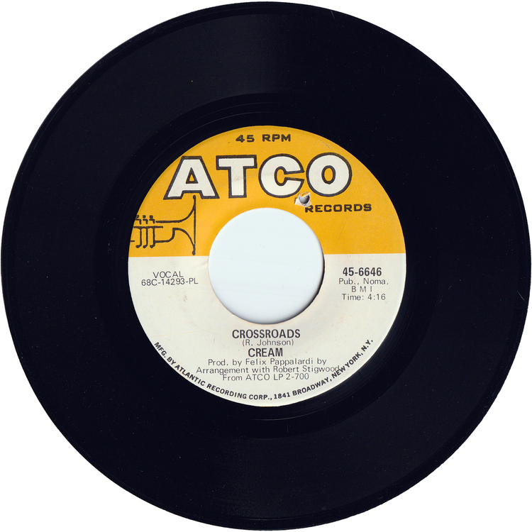 Cream - Crossroads / Passing The Time [PL Plastic Products Pressing]