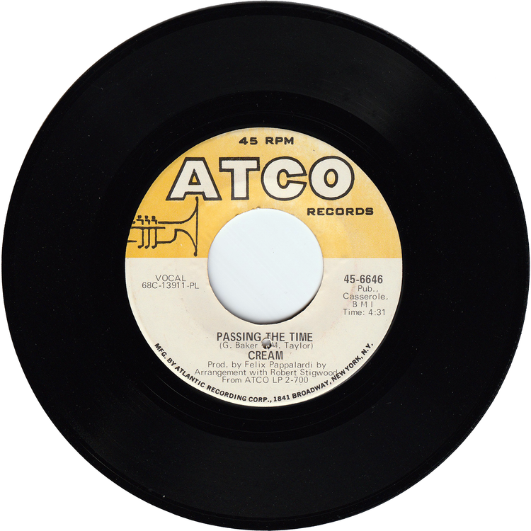 Cream - Crossroads / Passing The Time [PL Plastic Products Pressing]