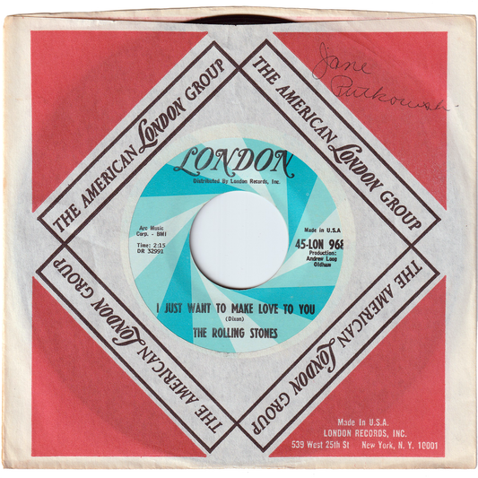 The Rolling Stones - I Just Want To Make Love To You / Tell Me (You're Coming Back) [2nd.press]