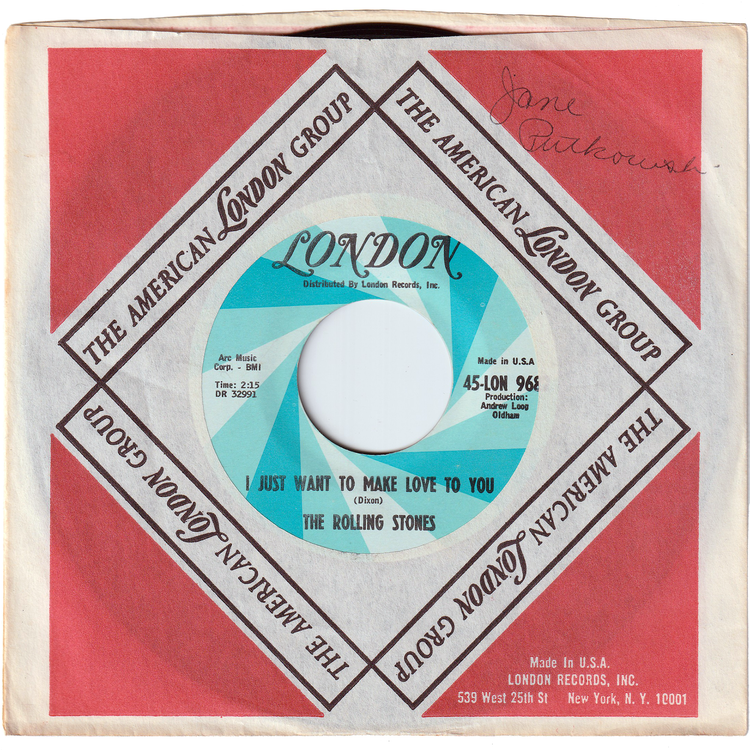 The Rolling Stones - I Just Want To Make Love To You / Tell Me (You're Coming Back) [2nd.press]