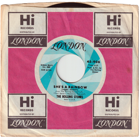 The Rolling Stones - She's A Rainbow / 2,000 Light Years From Home