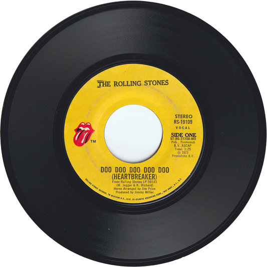 The Rolling Stones - Doo Doo Doo Doo Doo (Heartbreaker) / Dancing With Mr. D [Styrene, MO - Monarch Pressing]
