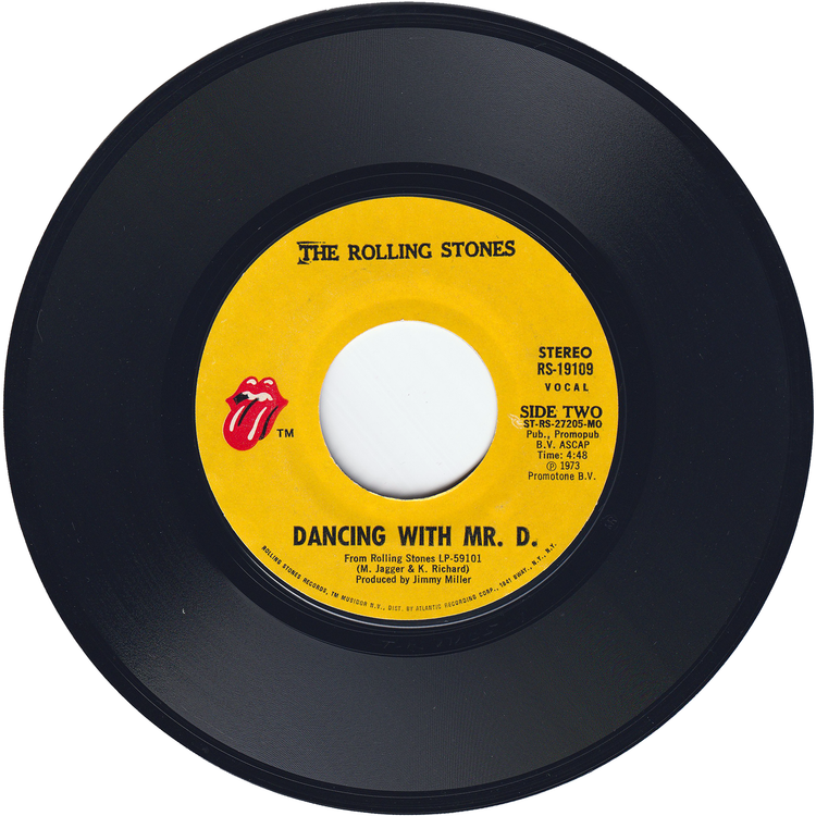 The Rolling Stones - Doo Doo Doo Doo Doo (Heartbreaker) / Dancing With Mr. D [Styrene, MO - Monarch Pressing]