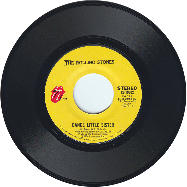 The Rolling Stones - Ain't Too Proud To Beg / Dance Little Sister [Styrene, Monarch]
