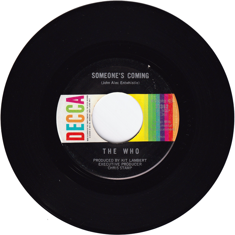 The Who - Magic Bus / Someone's Coming [Canada]