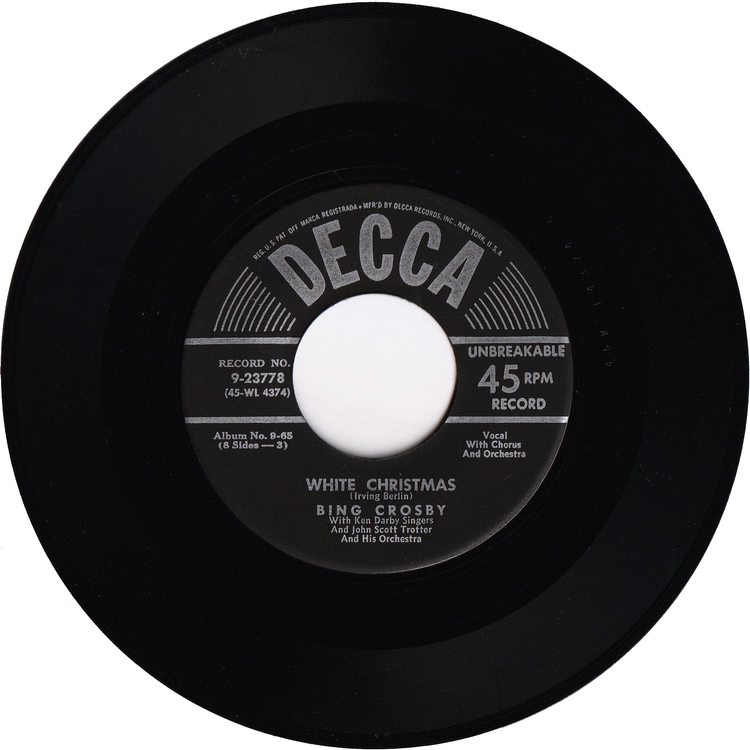 Bing Crosby - White Christmas / God Rest Ye Merry Gentlemen [1st.press]