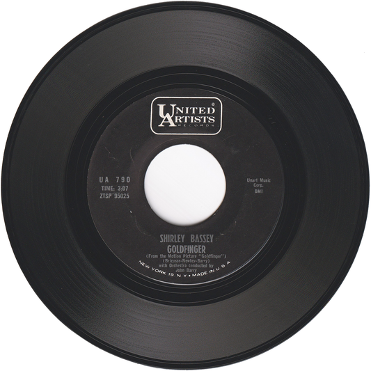 Shirley Bassey - Goldfinger / Strange How Love Can Be