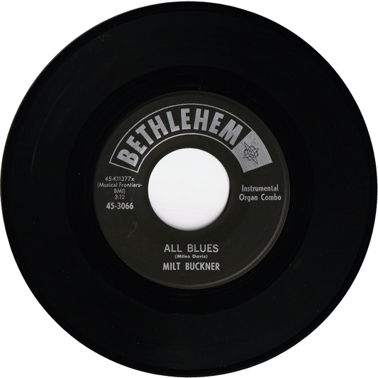 Milt Buckner - All Blues / I Left My Heart In San Francisco