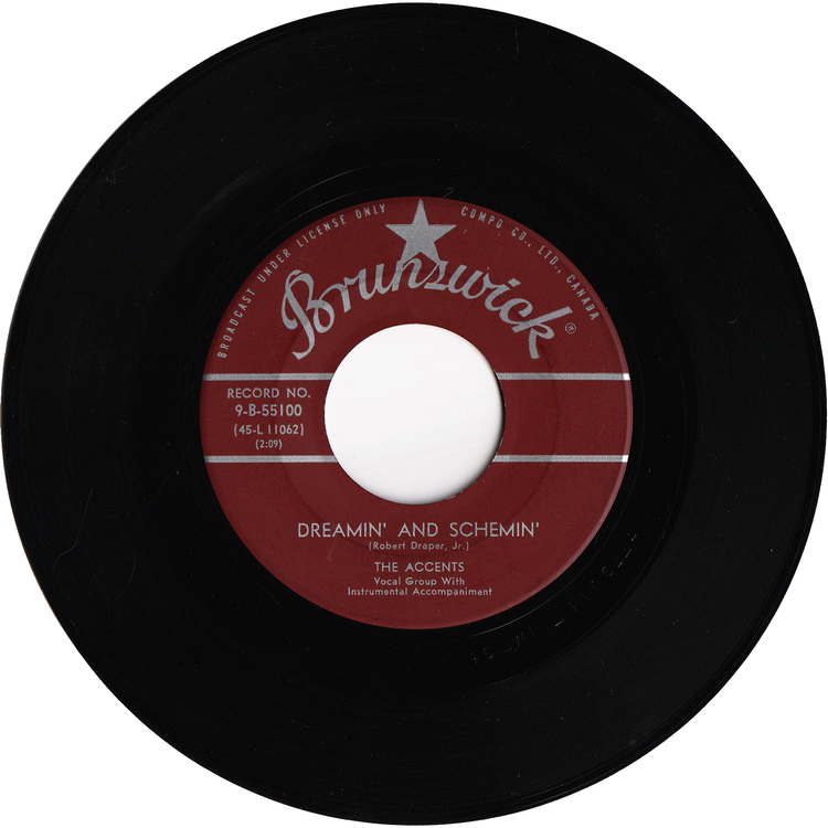 The Accents - Wiggle, Wiggle / Dreamin' & Schemin' [Canada]