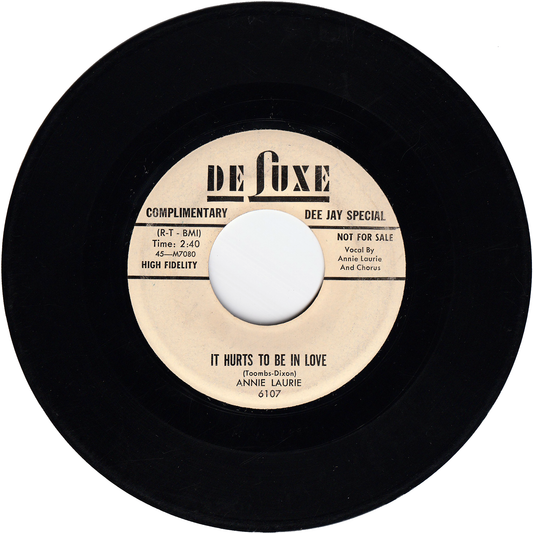 Annie Laurie - It Hurts To Be In Love / Hand In Hand [Promo]