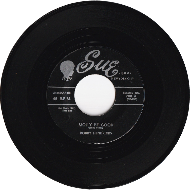 Bobby Hendricks - Molly B. Good / Dreamy Eyes [Styrene]