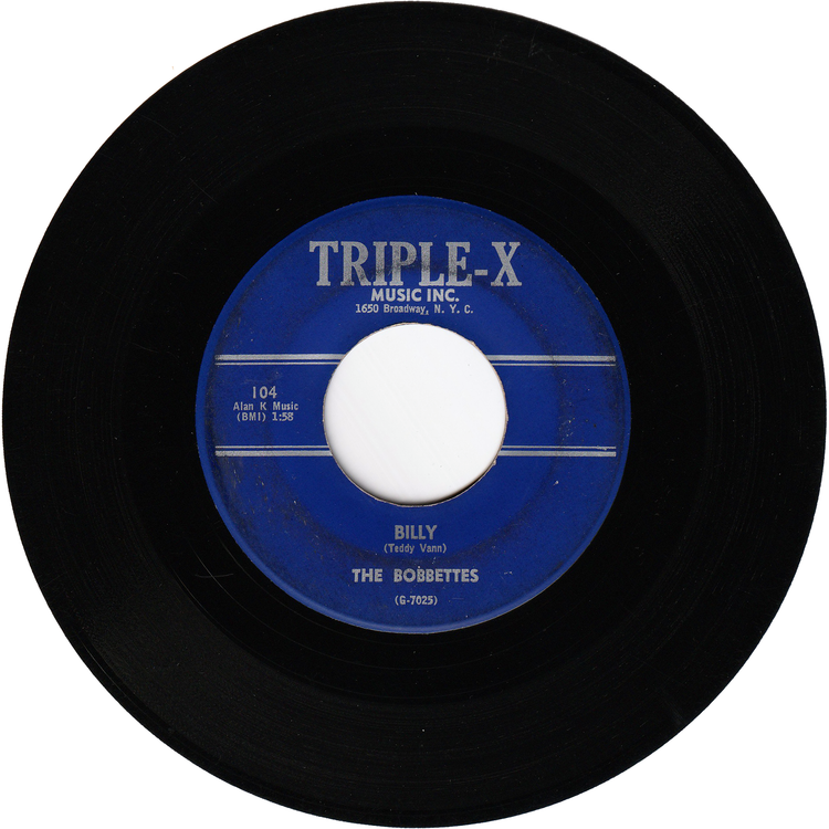 The Bobbettes - I Shot Mr.Lee / Billy [TRIPLE-X Label]