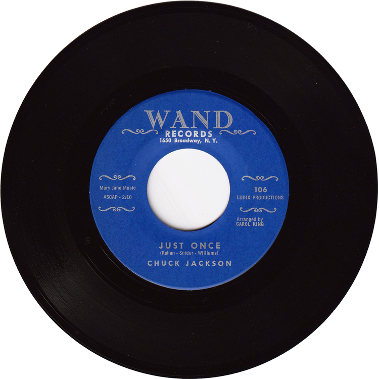Chuck Jackson - I Don't Want To Cry / Just Once [1st.press, Monarch Pressing]