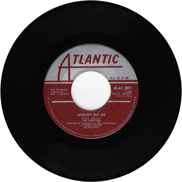 The Drifters - Save The Last Dance For Me / Nobody But Me [Canada]