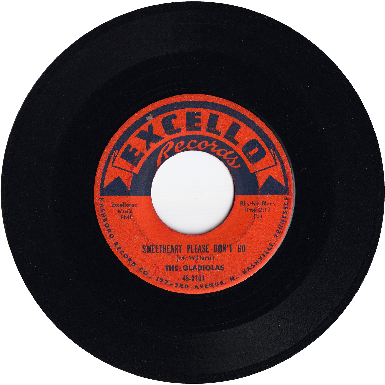 The Gladiolas - Little Darlin' / Sweetheart Please Don't Go