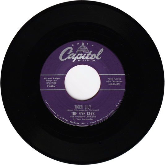 The Five Keys - Tiger Lily / Let There Be You