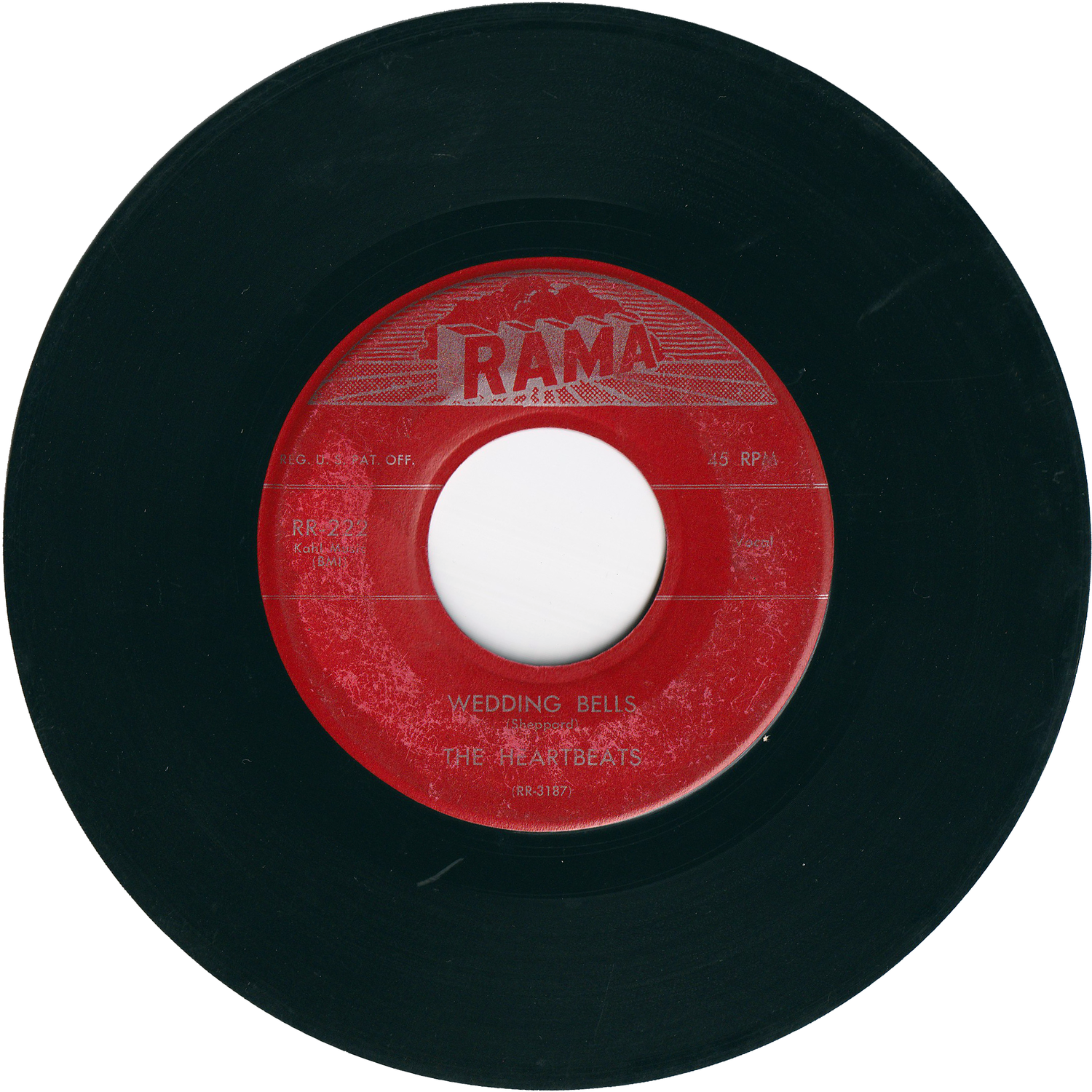 The Heartbeats - I Won't Be The Fool Anymore / Wedding Bells