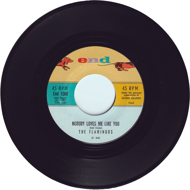 The Flamingos - Nobody Loves Me Like You / You, Me & The Sea [2nd.press]