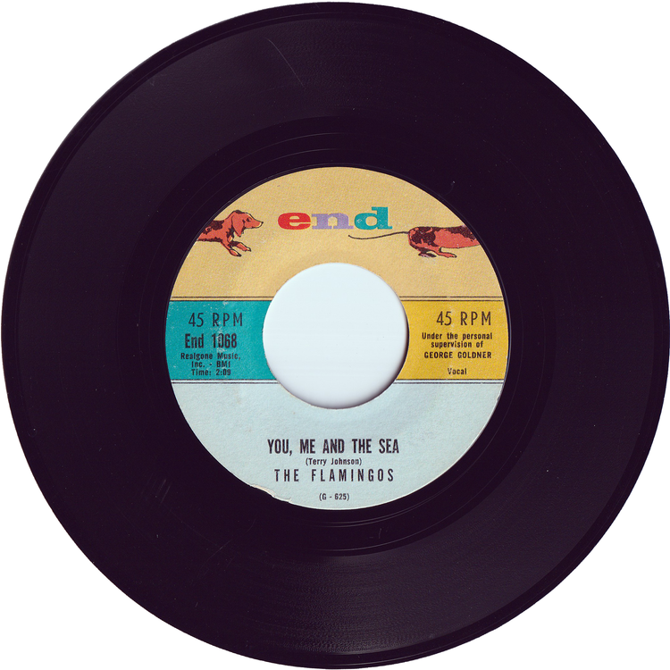 The Flamingos - Nobody Loves Me Like You / You, Me & The Sea [2nd.press]