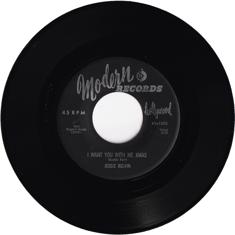 Jesse Belvin - Goodnight My Love / I Want You With Me Xmas [1st.press]