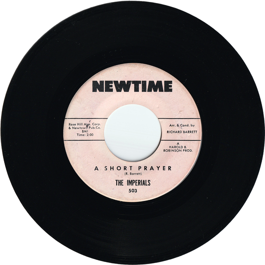 The Imperials - A Short Prayer / Where Will You Be