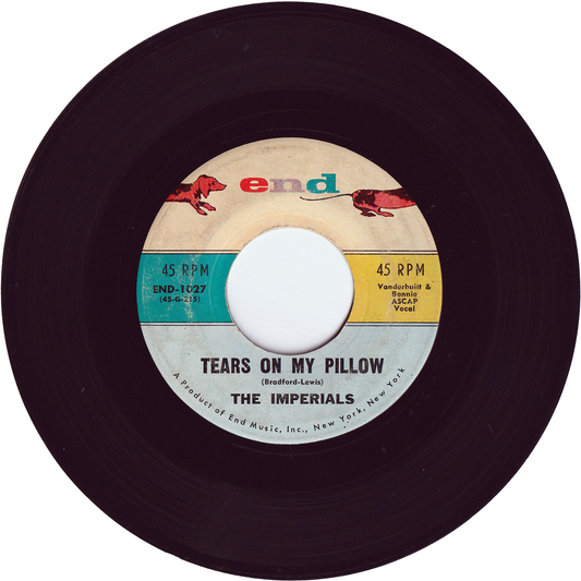 Little Anthony & The Imperials - Tears On My Pillow / Two People In The World [2nd.press, Rare Label Variation]
