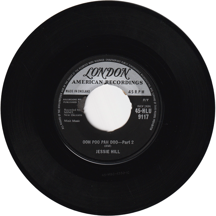 Jessie Hill - Ooh Poo Pah Doo part 1 / Ooh Poo Pah Doo Part 2 [UK]