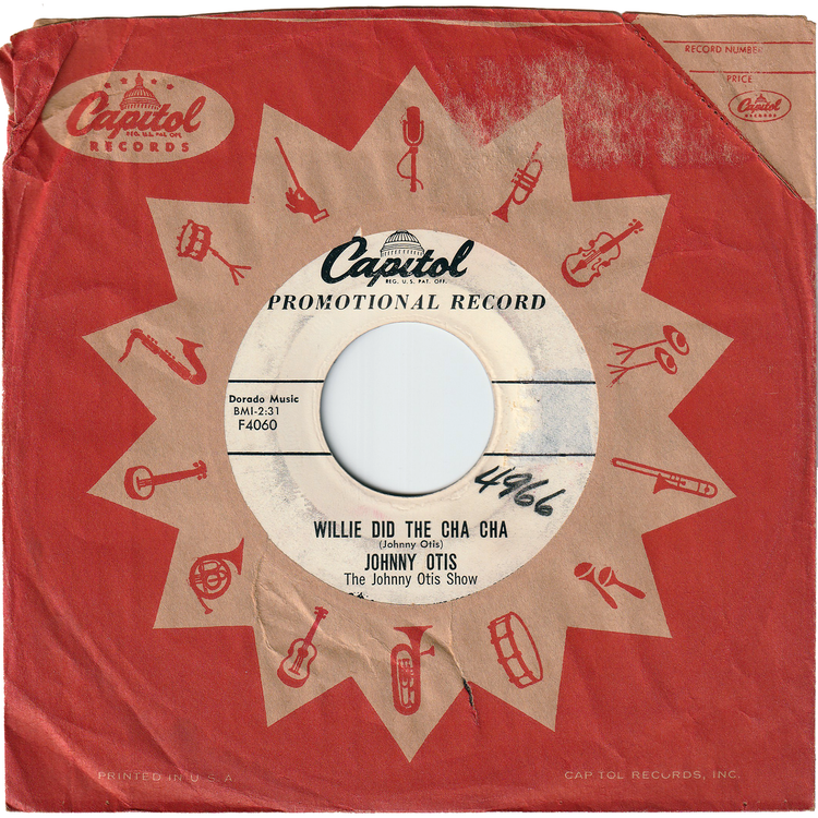 The Johnny Otis Show - Willie Did The Cha Cha / Crazy Country Hop [Promo]