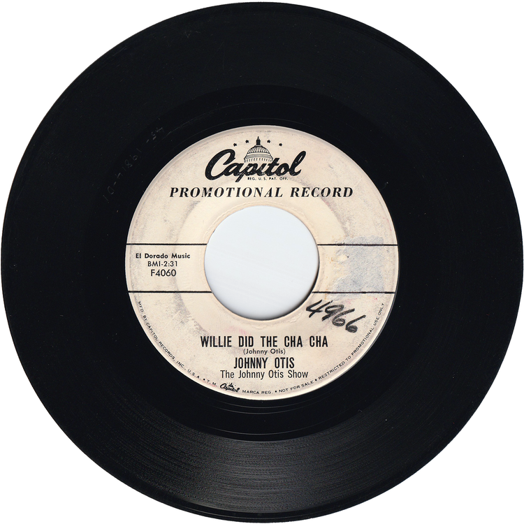 The Johnny Otis Show - Willie Did The Cha Cha / Crazy Country Hop [Promo]