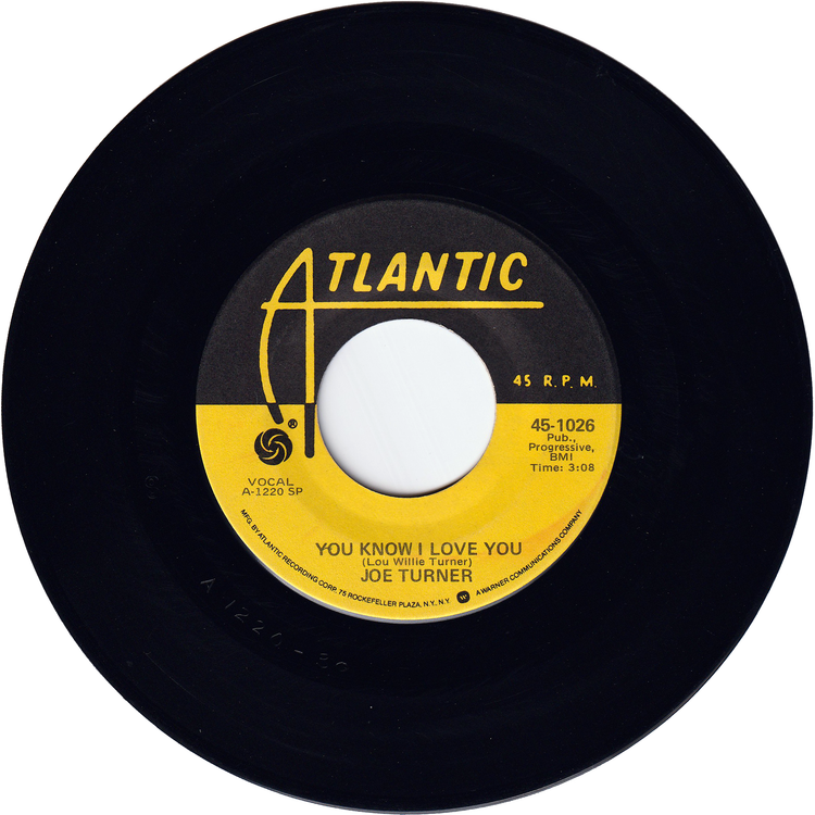 Joe Turner - Shake, Rattle & Roll / You Know I Love You [Re-Issue]